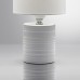 8144/1T MODERNI LN25 000 белый, керамика/текстиль Настольная лампа Е27 1*60W 220V TUALA