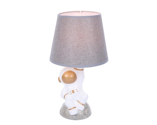 8208/1T MODERNI LN25 белый/серый, керамика/текстиль Настольная лампа Е27 1*60W 220V ATLAS