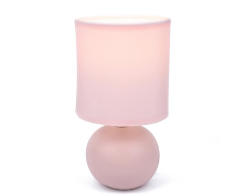 8225/1T CLASSI LN25 розовый, керамика/текстиль Настольная лампа E14 1*40W 220V OCTAVIA