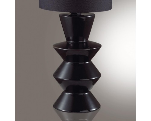 8133/1T MODERNI LN25 000 черный, керамика/текстиль Настольная лампа E27 1*60W 220V SEGI