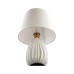 8121/1T COMFI LN25 375 белый, керамика/текстиль Настольная лампа E27 1*60W 220V SONA