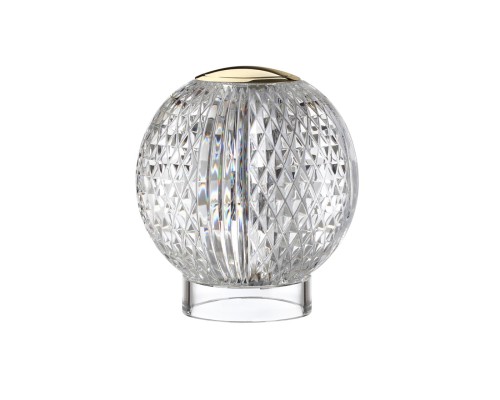 5008/2TL L-VISION ODL24 459 золотой/металл/акрил Настольный светильник LED 2W 4000K 180лм CRYSTAL