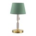 4887/1T MODERN ODL_EX22 53 бронзовый/зеленый/абажур ткань Настольная лампа E27 1*60W LONDON