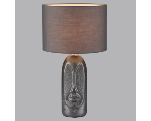 8146/1T MODERNI LN25 000 серый, керамика/текстиль Настольная лампа Е27 1*60W 220V AKIVI