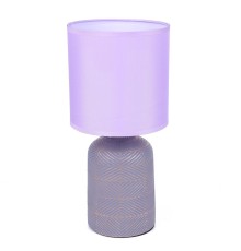 8220/1T MODERNI LN25 сиреневый, керамика/текстиль Настольная лампа Е27 1*60W 220V NIANA