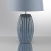 8122/1T COMFI LN25 000 синий, керамика/текстиль Настольная лампа E27 1*60W 220V LAPUNA