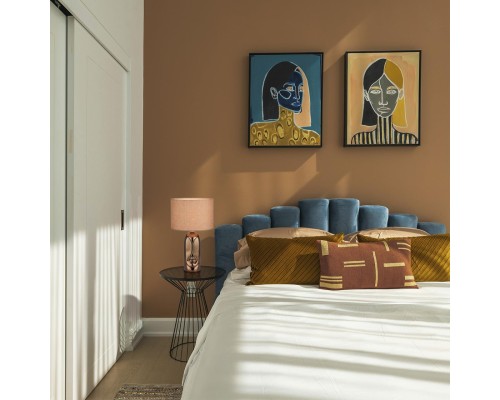 8149/1T MODERNI LN25 000 бронза/бежевый, керамика/текстиль Настольная лампа Е27 1*60W 220V AKIVI