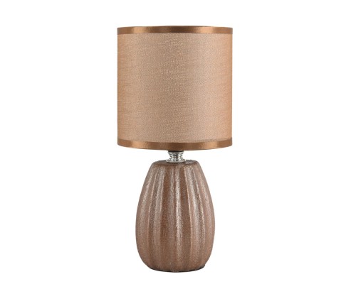 8171/1T COUNTY LN25 000 коричневый, керамика/текстиль Настольная лампа E14 1*40W 220V EVANA