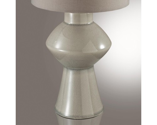 8129/1T MODERNI LN25 000 серый, керамика/текстиль Настольная лампа E27 1*60W 220V SEGI