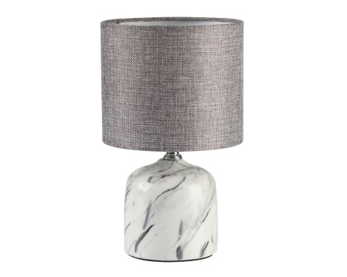 8148/1T MODERNI LN25 000 серый, керамика/текстиль Настольная лампа Е27 1*60W 220V MRAMAO