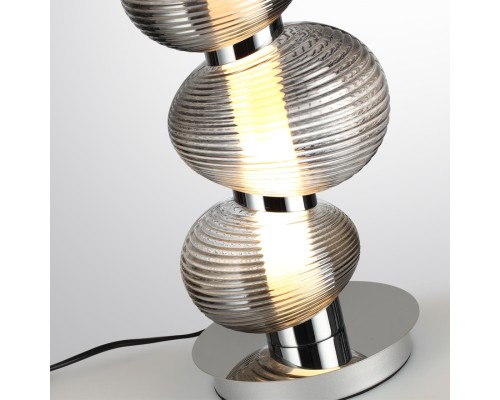 5096/12TL L-VISION ODL25 419 хром/дымчатый градиент/металл/стекло Настольная лампа LED 12W 4000K 1351Лм BRUCO