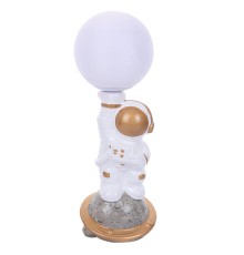 8207/1T MODERNI LN25 белый, керамика/пластик Настольная лампа Е14 1*40W 220V ATLAS