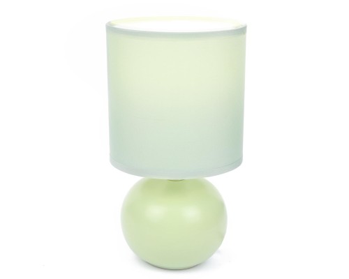 8223/1T CLASSI LN25 зеленый, керамика/текстиль Настольная лампа E14 1*40W 220V OCTAVIA