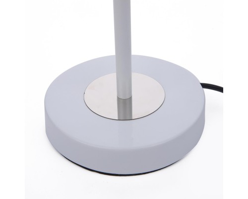 8252/1TL LEDIO LN25 серебро/белый/прозрачный, металл/акрил Настольная лампа LED 7W 400К 220V SATIANA