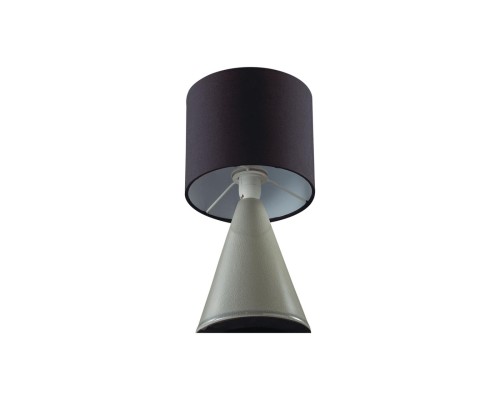 8132/1T MODERNI LN25 000 серый/черный, керамика/текстиль Настольная лампа Е14 1*40W 220V SEGI