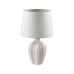 8120/1T COMFI LN26 477 белый, керамика/текстиль Настольная лампа E27 1*60W 220V SONA