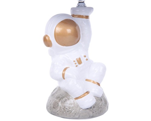 8208/1T MODERNI LN25 белый/серый, керамика/текстиль Настольная лампа Е27 1*60W 220V ATLAS