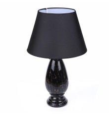 8219/1T CLASSI LN25 черный, керамика/текстиль Настольная лампа Е27 1*60W 220V SHARLIN