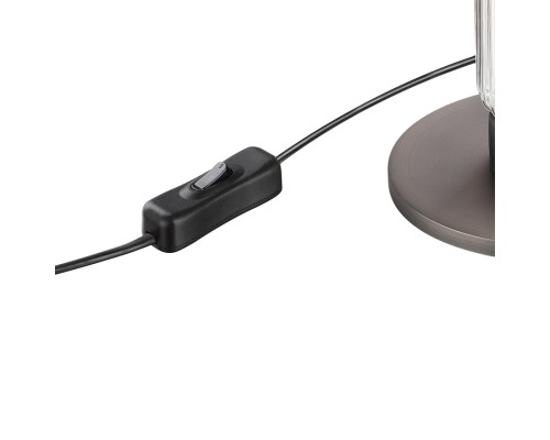 5456/15TL L-VISION ODL_EX26 045 темный сатин.никель/терракот/черный Настольная лампа LED 15W 4000K COLLIER