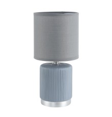 8177/1T COUNTY LN25 000 серый, керамика/текстиль Настольная лампа E14 1*40W 220V KAISA