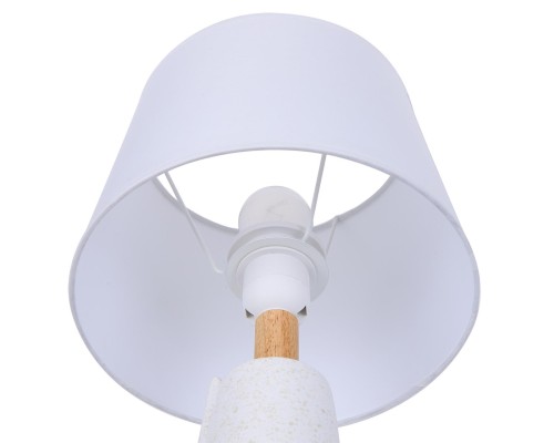 8210/1T MODERNI LN25 белый, керамика/текстиль Настольная лампа Е27 1*60W 220V VISIONA