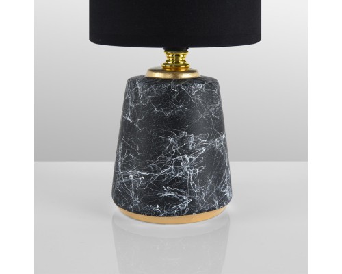 8170/1T COUNTY LN25 000 черный, керамика/текстиль Настольная лампа E14 1*40W 220V GIATA