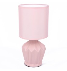 8227/1T MODERNI LN25 розовый, керамика/текстиль Настольная лампа E14 1*40W 220V ORIGAMIA