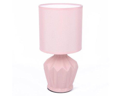 8227/1T MODERNI LN25 розовый, керамика/текстиль Настольная лампа E14 1*40W 220V ORIGAMIA