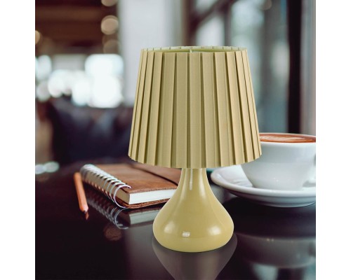 8183/1T COUNTY LN25 000 оливковый, керамика/текстиль Настольная лампа E14 1*40W 220V NAINA