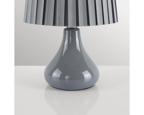 8184/1T COUNTY LN25 000 серый, керамика/текстиль Настольная лампа E14 1*40W 220V NAINA