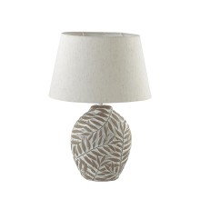 8134/1T MODERNI LN25 381 бежевый, керамика/текстиль Настольная лампа E27 1*60W 220V RAMORA