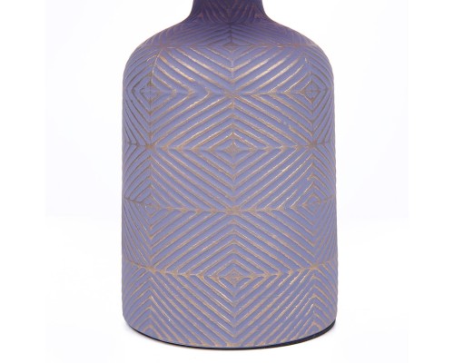 8220/1T MODERNI LN25 сиреневый, керамика/текстиль Настольная лампа Е27 1*60W 220V NIANA