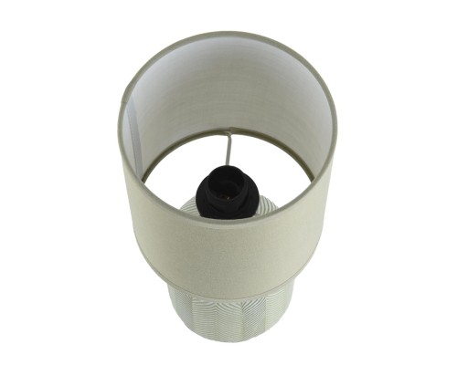 8174/1T COUNTY LN25 000 оливковый, керамика/текстиль Настольная лампа E14 1*40W 220V ININA