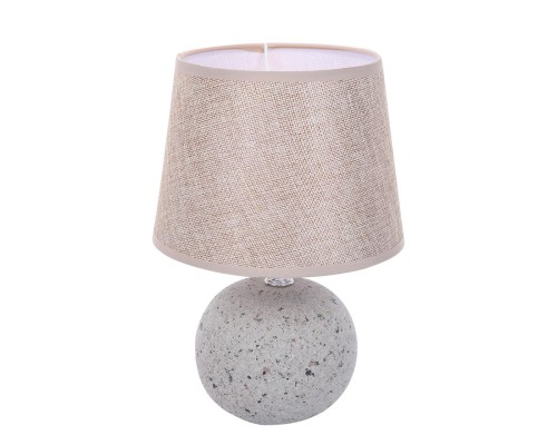 8215/1T CLASSI LN25 бежевый, керамика/текстиль Настольная лампа Е27 1*60W 220V TAREKA