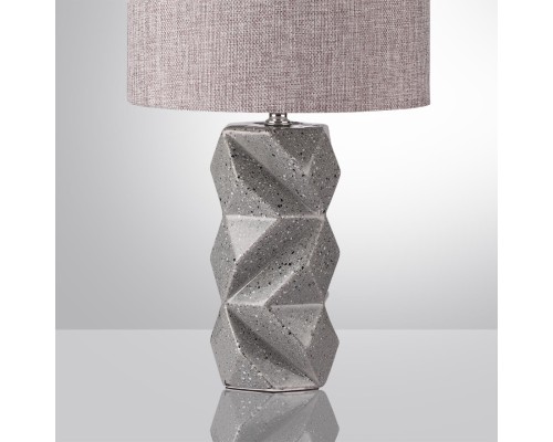 8136/1T MODERNI LN25 000 серый, керамика/текстиль Настольная лампа Е27 1*60W 220V BEINA