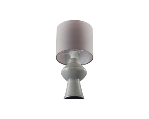 8129/1T MODERNI LN25 000 серый, керамика/текстиль Настольная лампа E27 1*60W 220V SEGI