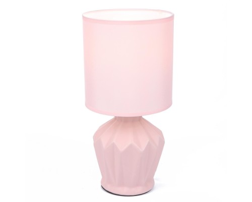 8227/1T MODERNI LN25 розовый, керамика/текстиль Настольная лампа E14 1*40W 220V ORIGAMIA