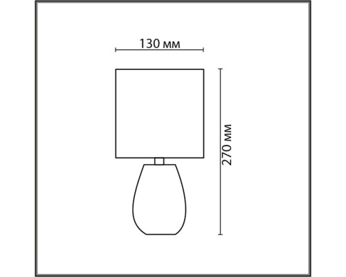 8160/1T COUNTY LN25 000 бежевый, керамика/текстиль Настольная лампа E14 1*40W 220V ASELA
