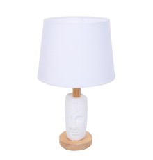 8210/1T MODERNI LN25 белый, керамика/текстиль Настольная лампа Е27 1*60W 220V VISIONA