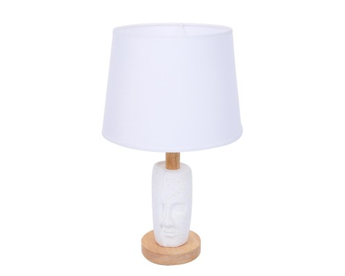 8210/1T MODERNI LN25 белый, керамика/текстиль Настольная лампа Е27 1*60W 220V VISIONA
