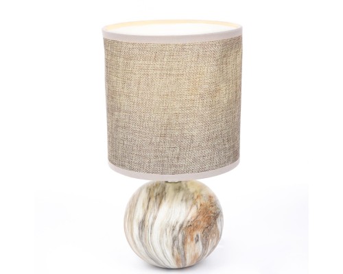 8229/1T CLASSI LN25 бежевый, керамика/текстиль Настольная лампа E14 1*40W 220V KOHALA