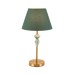 8275/1T CLASSI LN26 049 латунь/зеленый, металл/керамика/ткань Настольная лампа Е14 1*40W 220V VERMONT