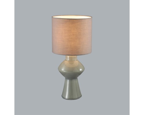 8129/1T MODERNI LN25 000 серый, керамика/текстиль Настольная лампа E27 1*60W 220V SEGI