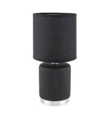 8179/1T COUNTY LN25 000 черный, керамика/текстиль Настольная лампа E14 1*40W 220V KAISA