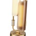 5467/10TL MODERN ODL_EX26 049 белый/коричневый/античная бронза/металл/стекло/декор металл Настольная лампа LED 10W (5W*2) 2700K LION