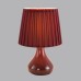 8185/1T COUNTY LN25 000 бордовый, керамика/текстиль Настольная лампа E14 1*40W 220V NAINA