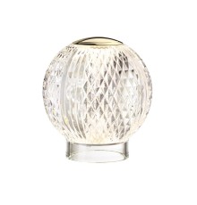 5008/2TL L-VISION ODL24 459 золотой/металл/акрил Настольный светильник LED 2W 4000K 180лм CRYSTAL