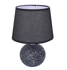 8214/1T CLASSI LN25 черный, керамика/текстиль Настольная лампа Е27 1*60W 220V TAREKA