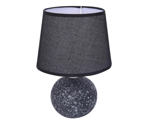 8214/1T CLASSI LN25 черный, керамика/текстиль Настольная лампа Е27 1*60W 220V TAREKA