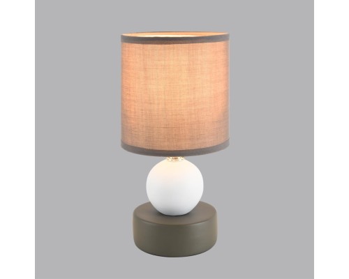 8182/1T MODERNI LN25 000 коричневый, керамика/текстиль Настольная лампа E14 1*40W 220V LALANA